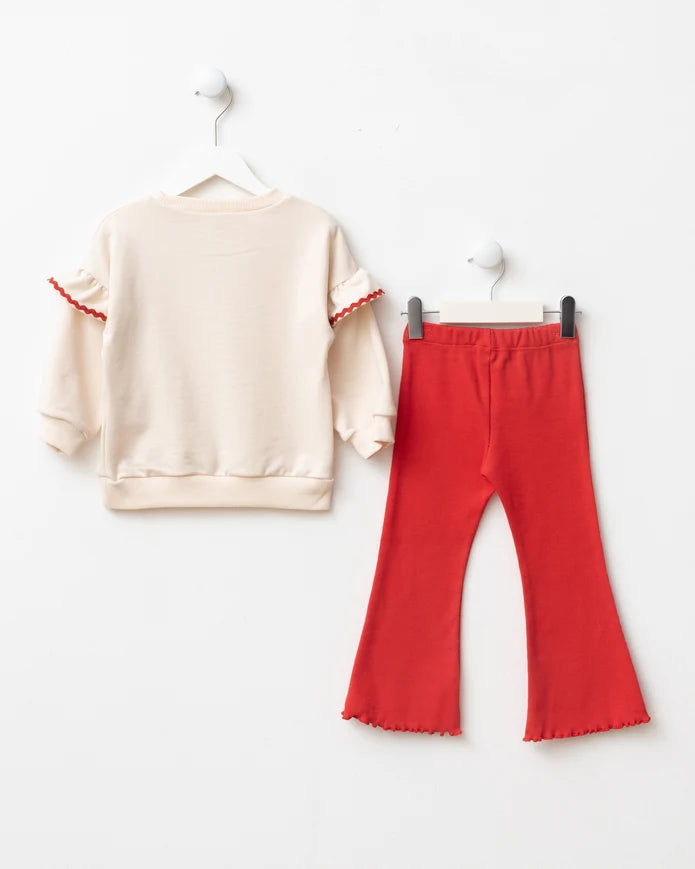 Sweet Cherry Sweatshirts & red pant