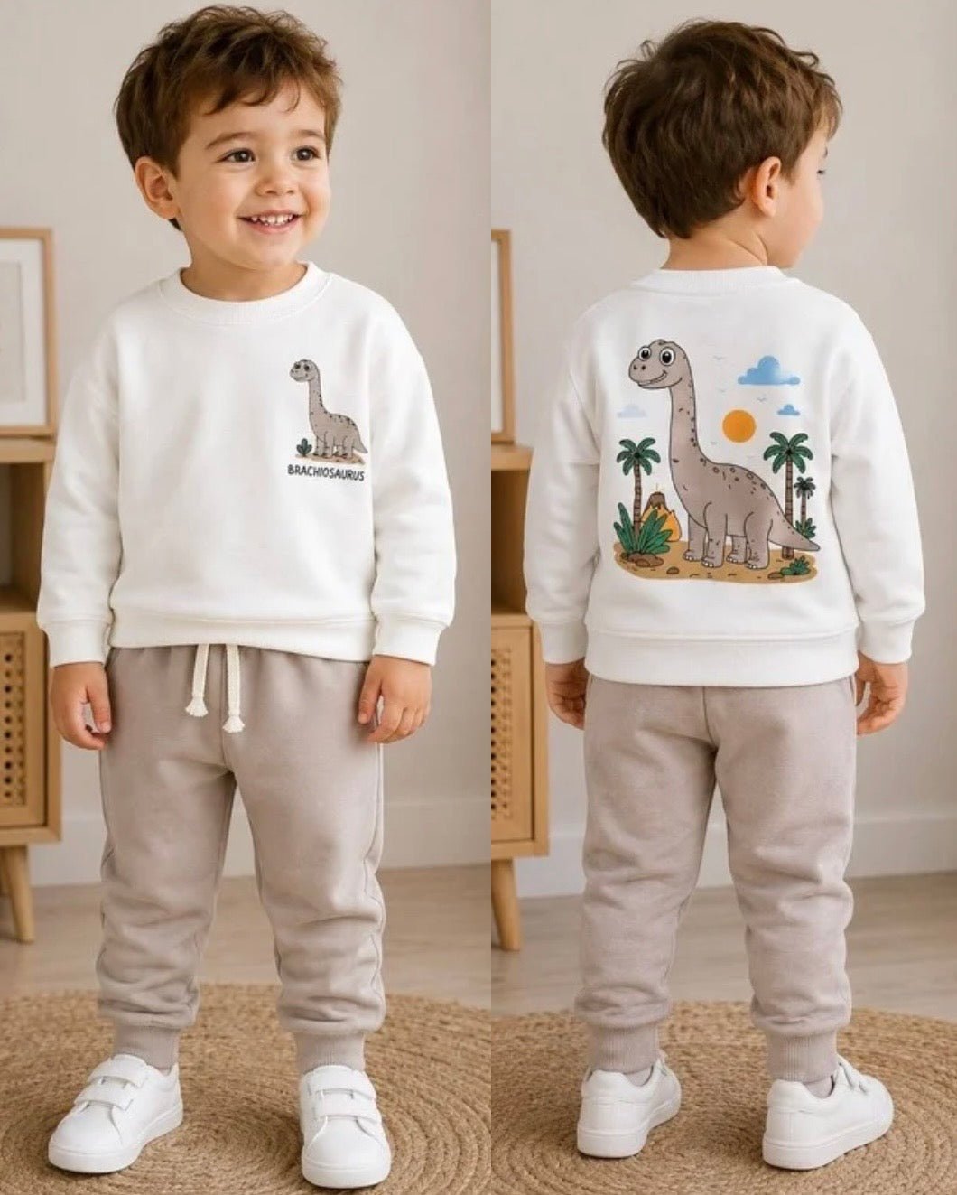 Brachiosaurus cotton set