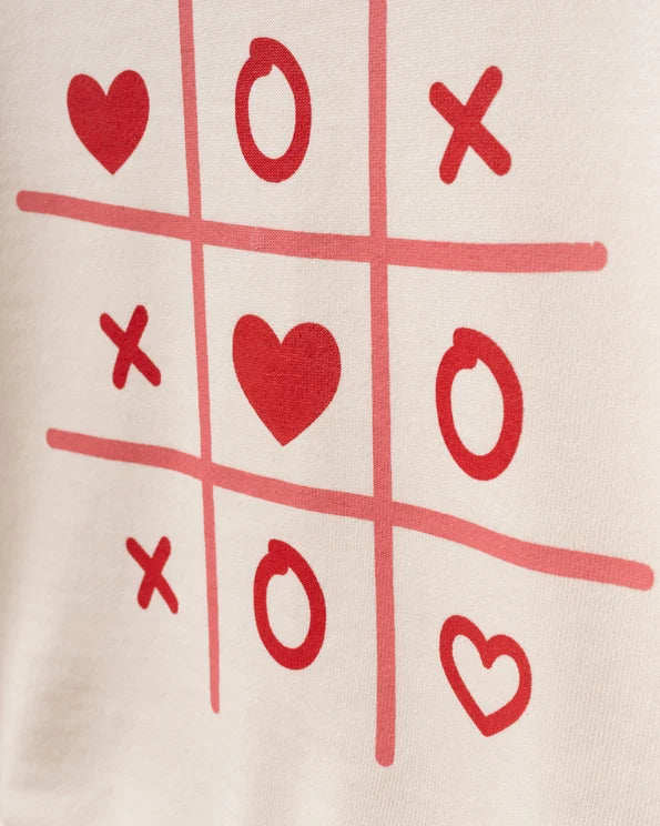 Girls X heart Sweatshirt & leggings Set