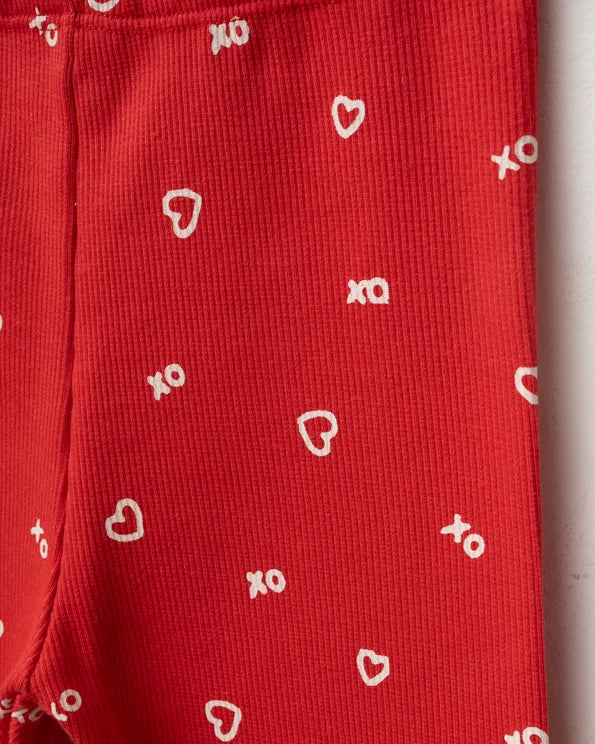 Girls X heart Sweatshirt & leggings Set