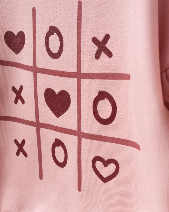 Girls X heart Sweatshirt & leggings Set