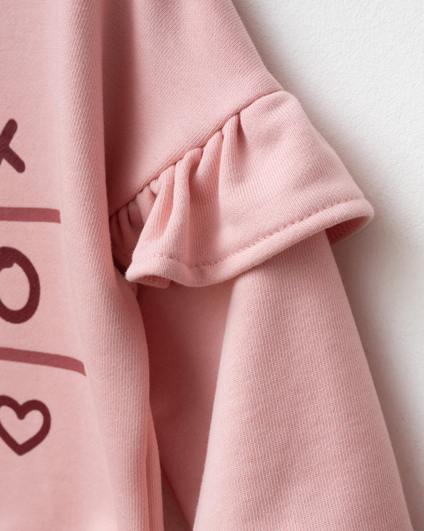 Girls X heart Sweatshirt & leggings Set
