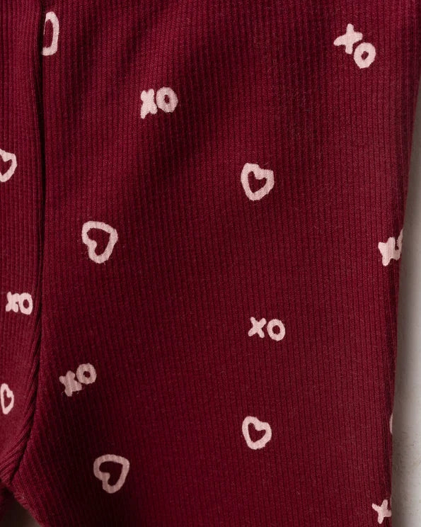 Girls X heart Sweatshirt & leggings Set