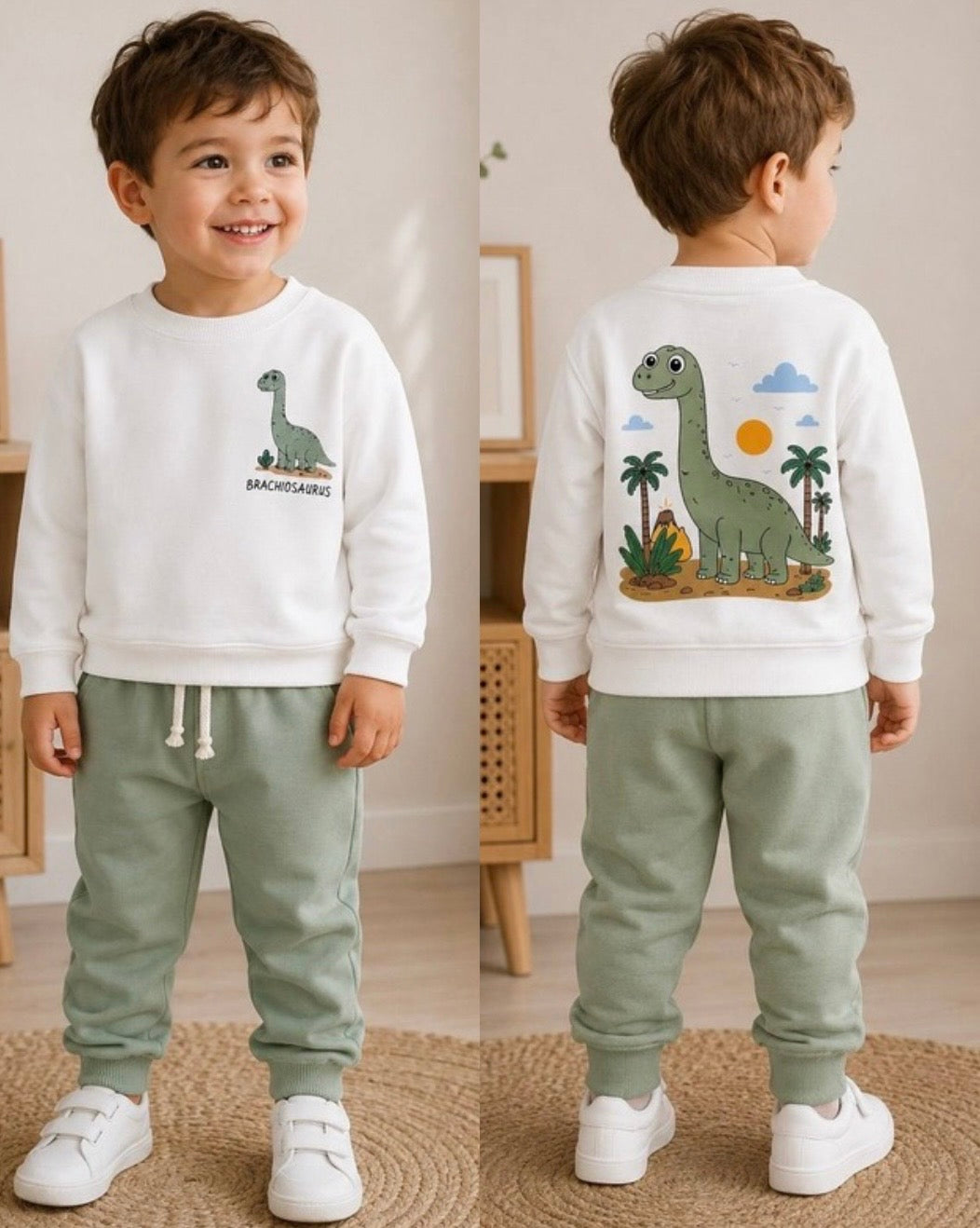 Brachiosaurus cotton set