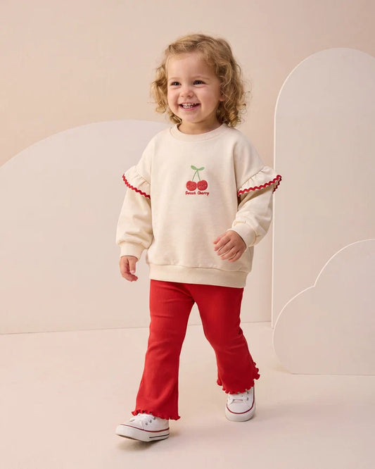 Sweet Cherry Sweatshirts & red pant