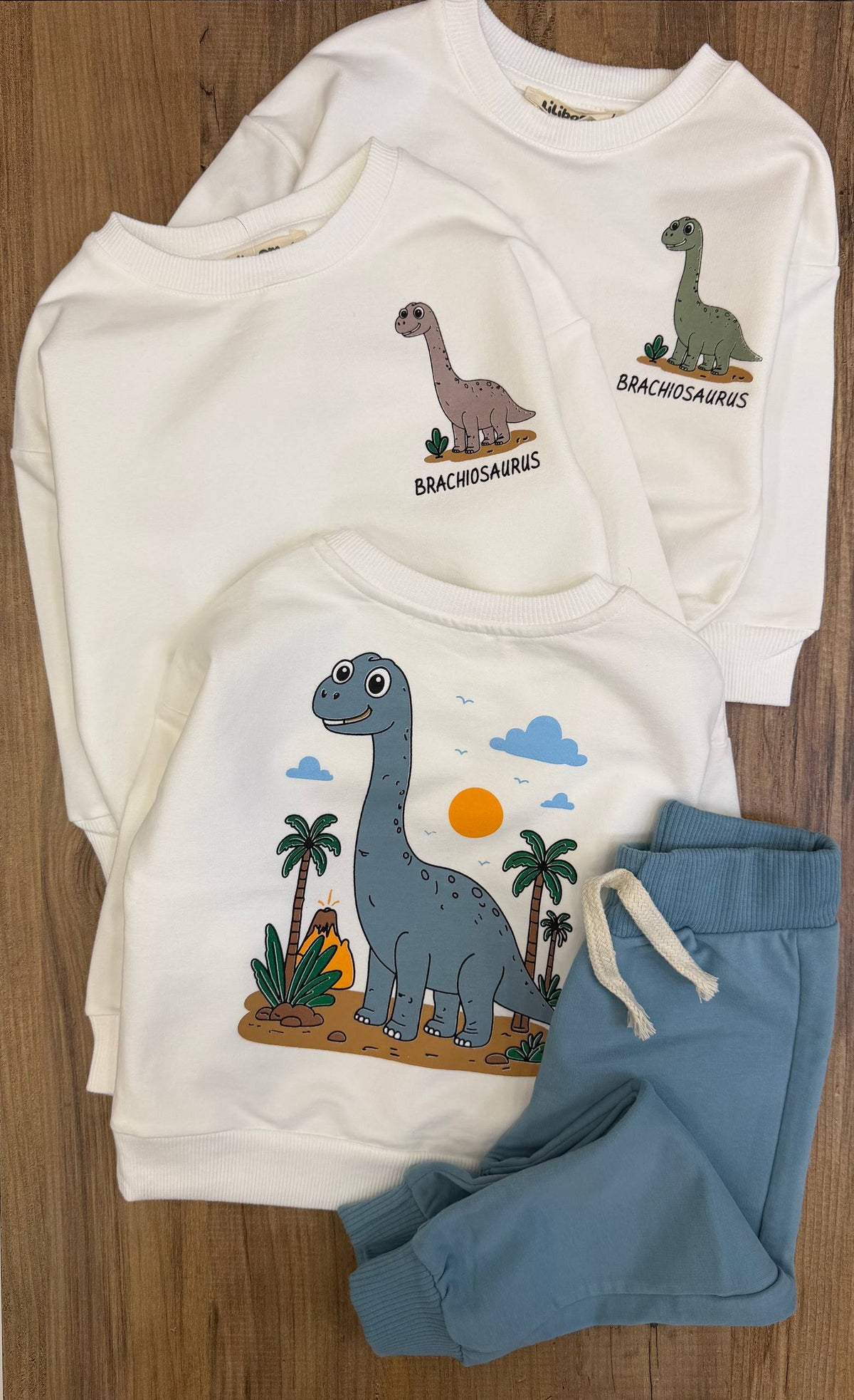 Brachiosaurus cotton set