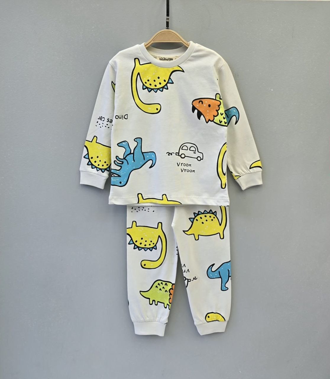 Cotton pyjama Colored Dino