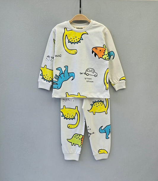 Cotton pyjama Colored Dino