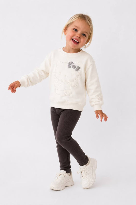 Girls Hello Kitty Sweatshirt & Leggings Set