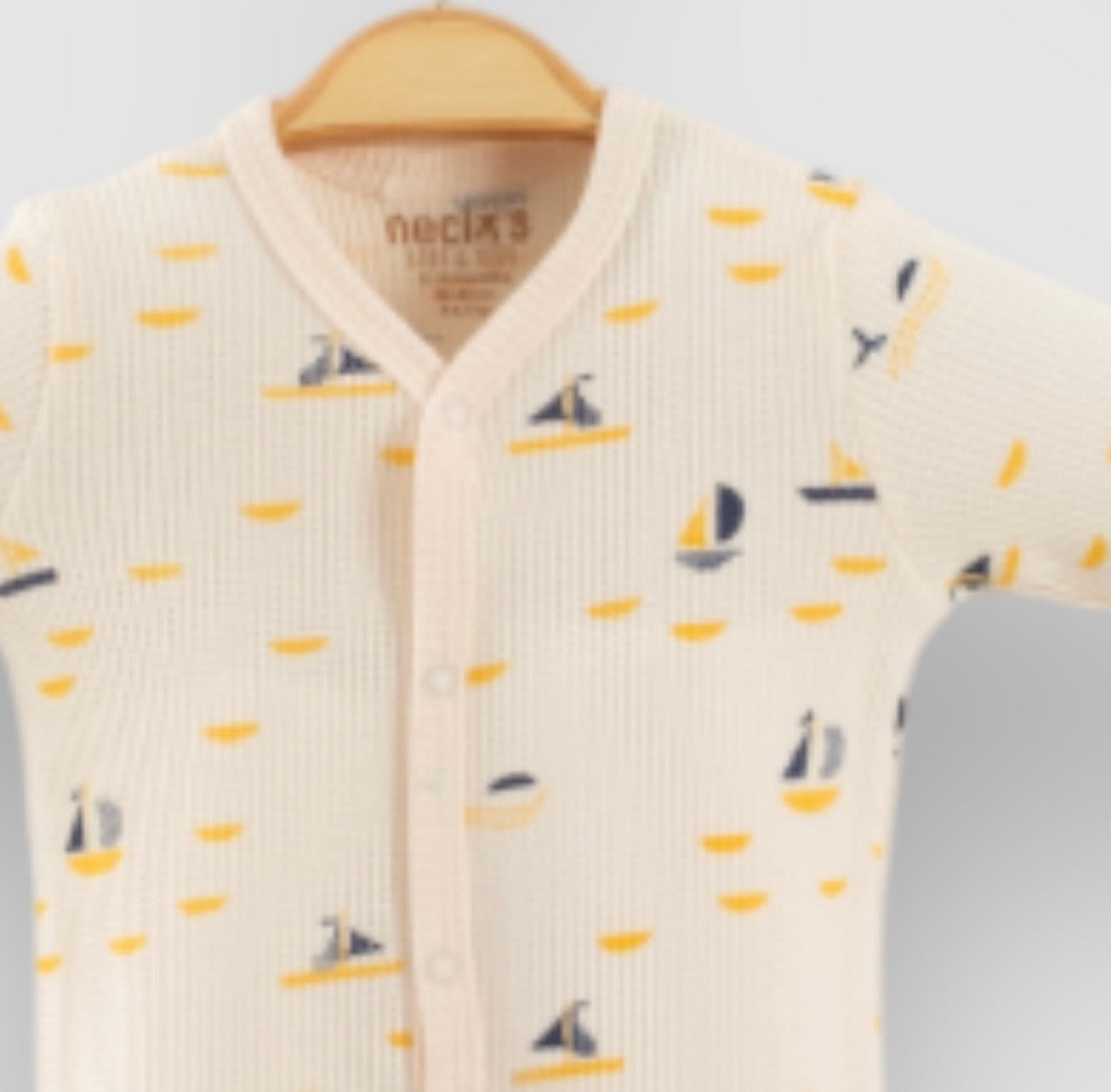 Sailboat cotton overall