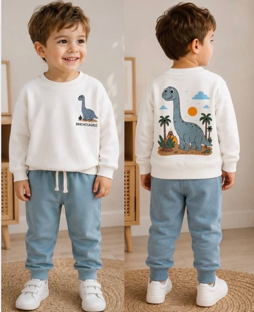Brachiosaurus cotton set