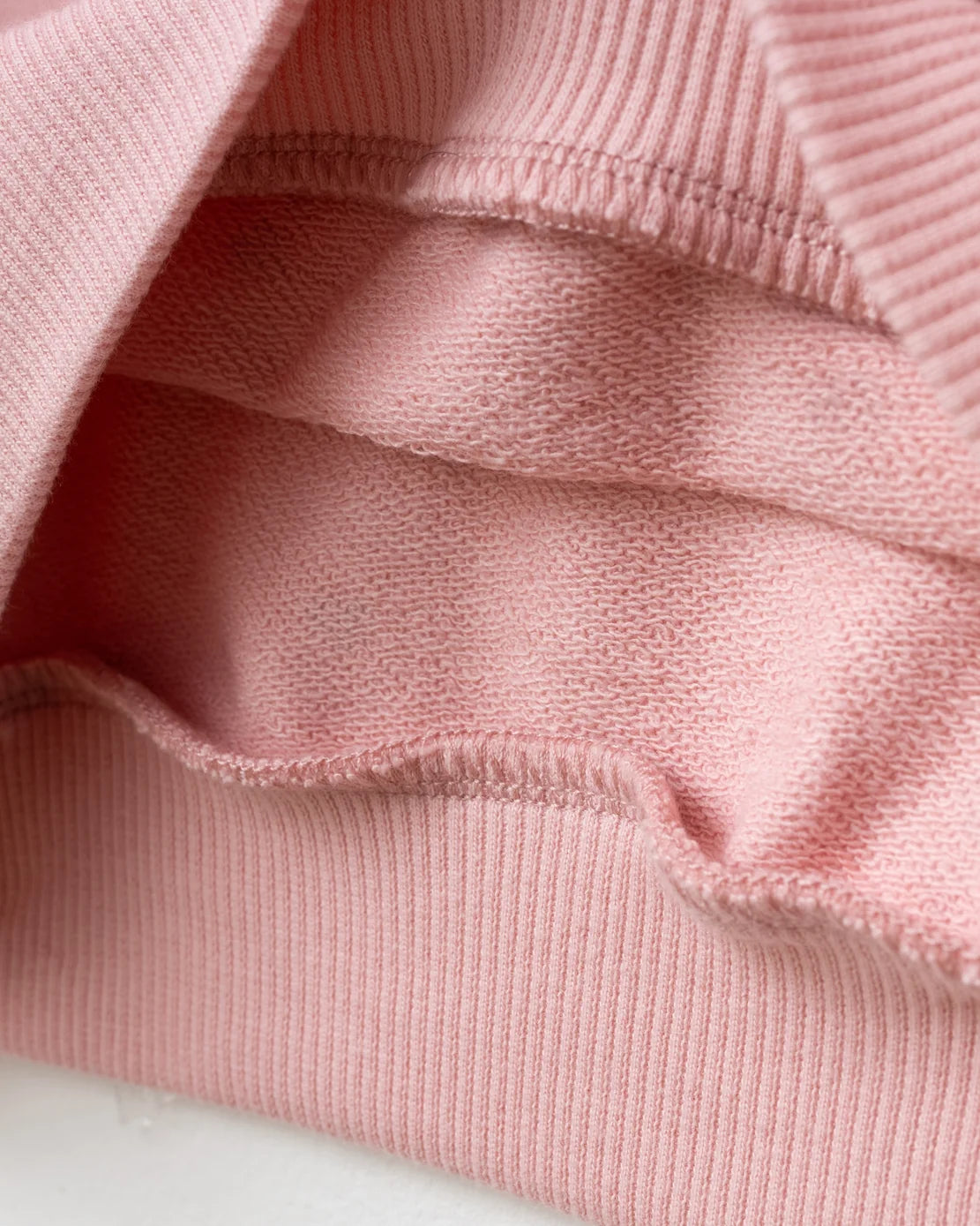 Girls Pink Heart Sweatshirt & Flared Pants Set