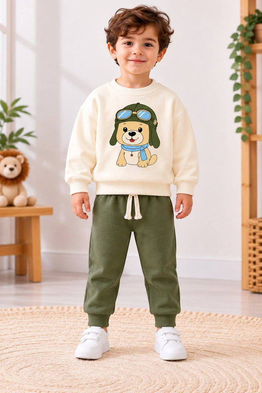 Cotton Puppy aviator 2 pieces set