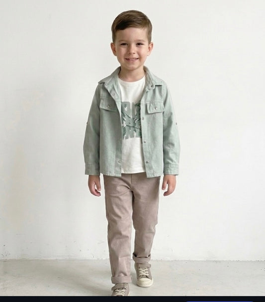 Boys’ Casual 3-Piece Outfit Set