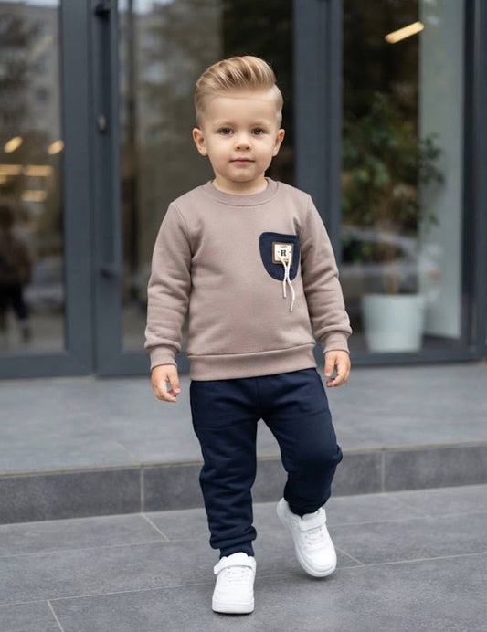 Fleece set - beige