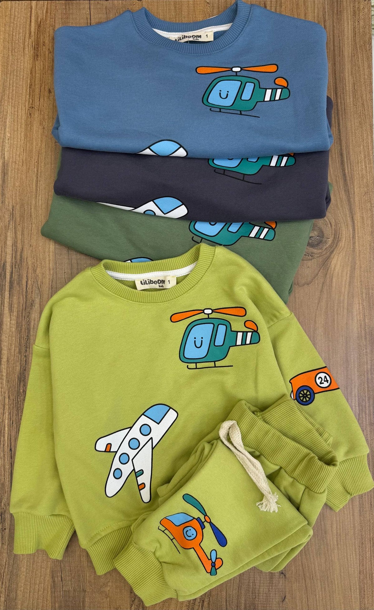 Helicopter & Airplane Set 🚁✈️