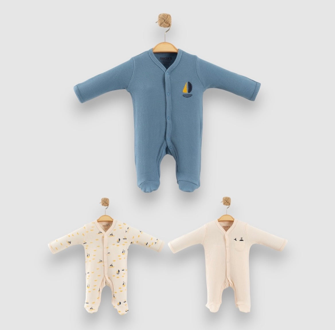 Sailboat cotton overall