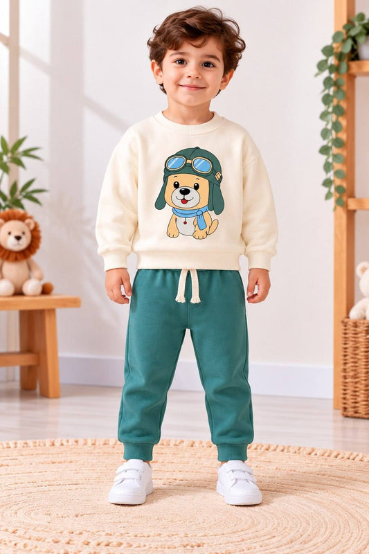 Cotton puppy aviator 2 piece set