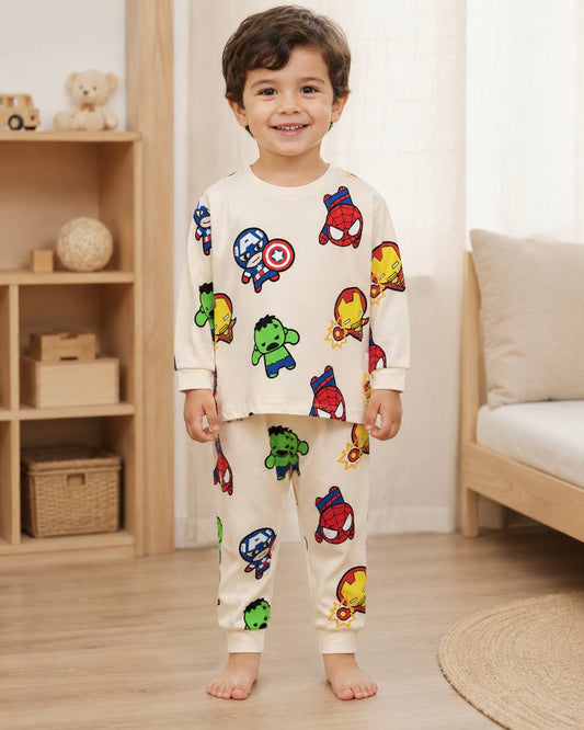 Marvel Cotton Pyjama