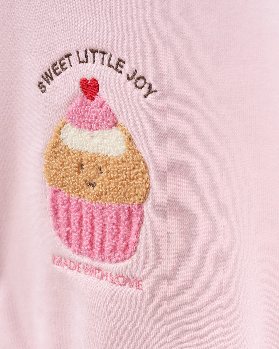 Girls Sweet Cupcake Sweatshirt & Leggings Set