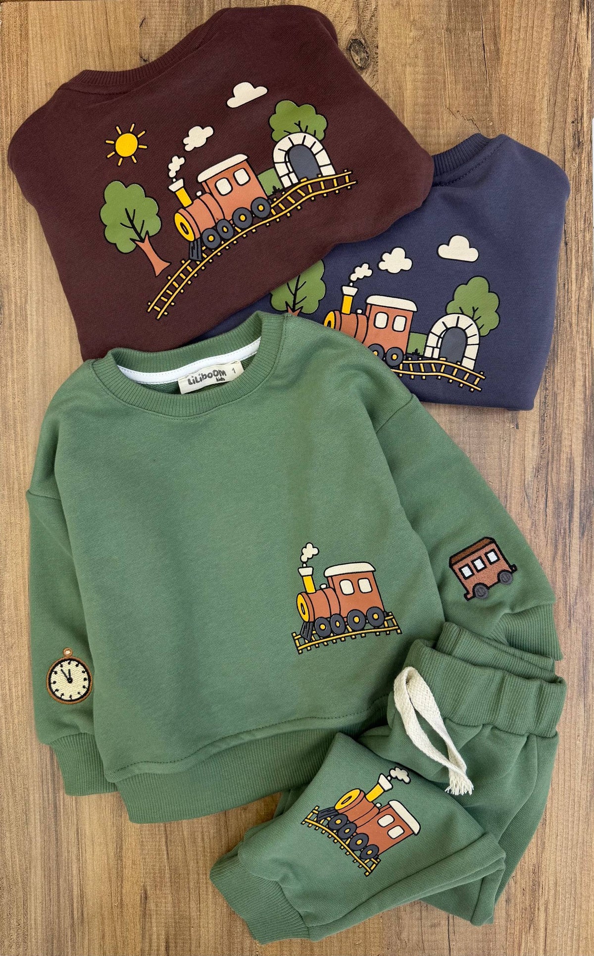 Train cotton set