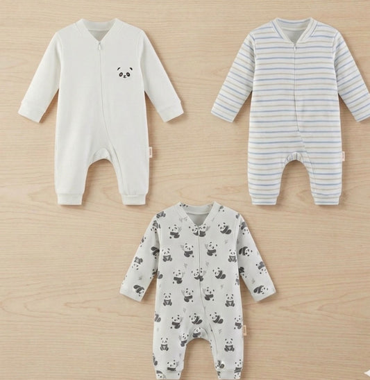 Panda overall 3 pieces