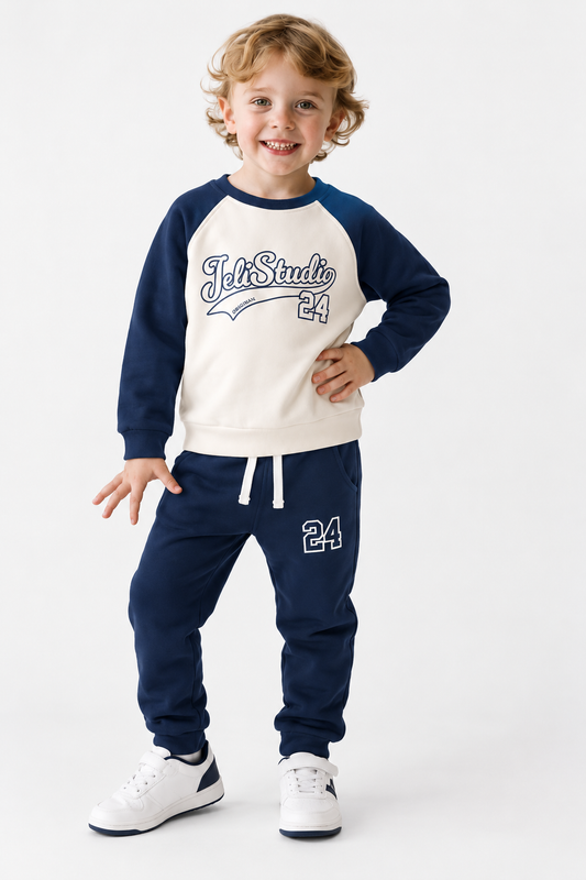 Jeli Studio 24 - Navy fleece set